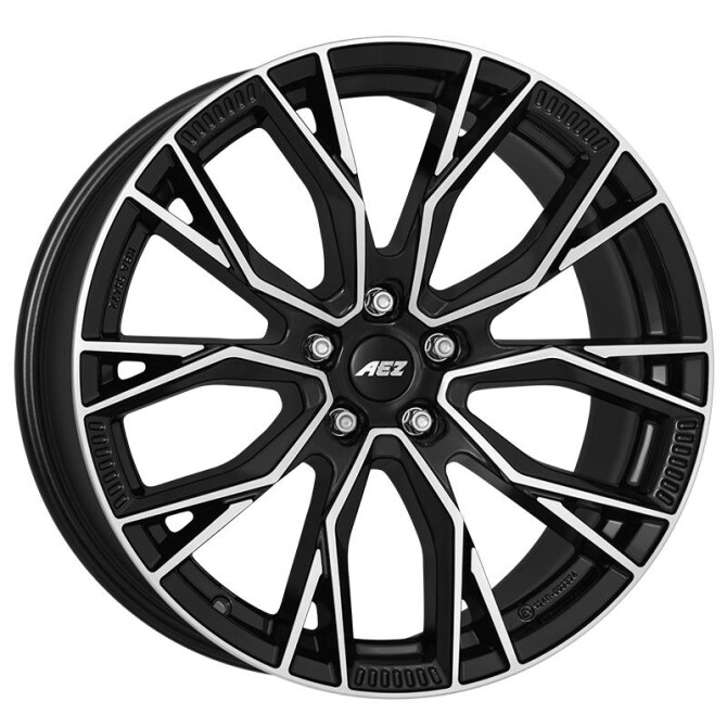 AEZ Toronto dark Black/polished 8,5x20 5x112 ET35 CB66,6 60° 835 kg