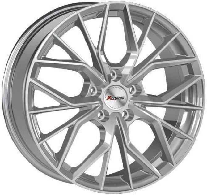 Xtreme RX6 Silver 8x21 5x112 ET27 CB66.6 R14 45mm MB 925 kg