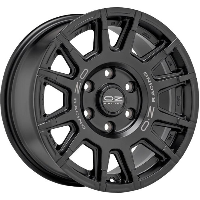 OZ Racing Rally Legend Matt Black + Dark Lettering 8x17 6x120 ET35 CB74,5 60° 1250 kg