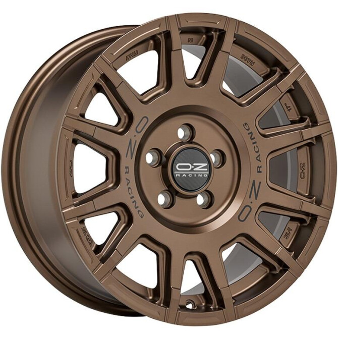 OZ Racing Rally Legend Matt Bronze + Black Lettering 8x17 6x120 ET35 CB74,5 60° 1250 kg