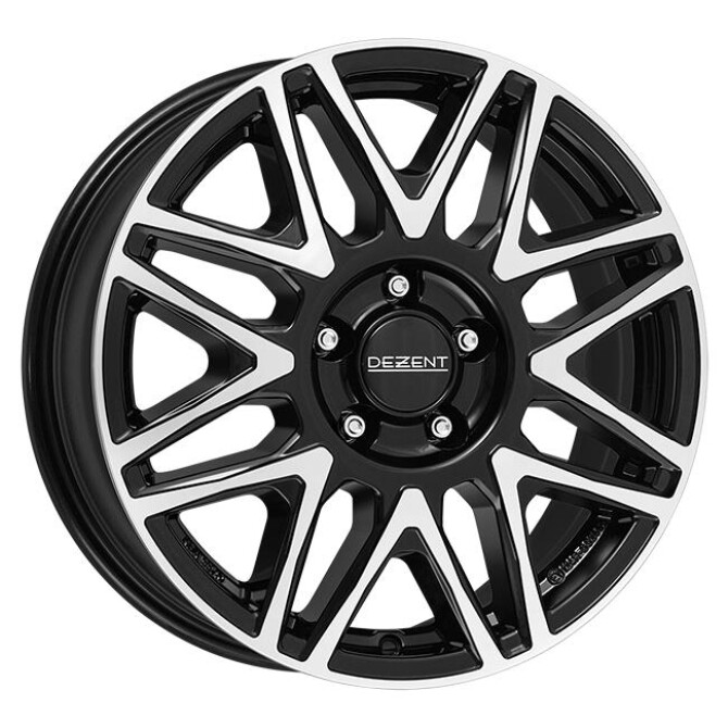 Dezent KH dark Black/polished 6,5x16 5x108 ET47 CB65,1 Flat 1050 kg