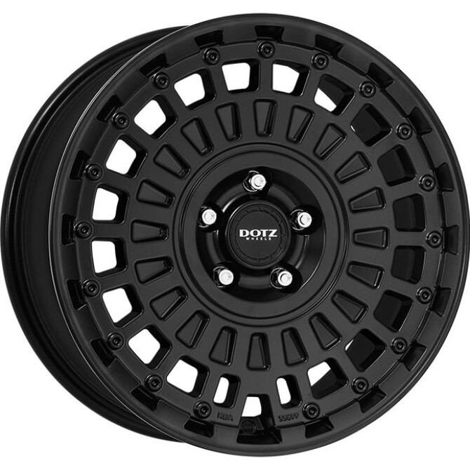 Dotz Talara Black matt 8x18 5x120 ET45 CB65.1 R14 1400 kg