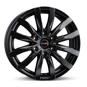 Borbet CW6 Black matt 6,5x16 6x130 ET62 CB84.1 60° 1350 kg