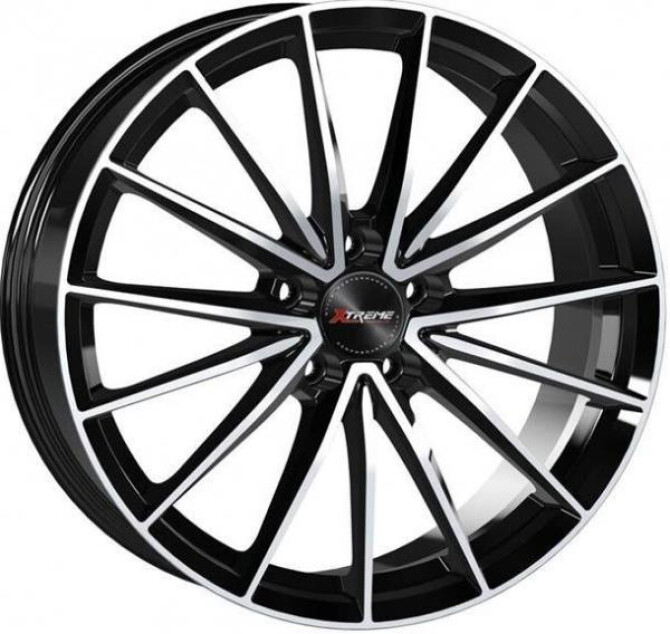 Xtreme RX16 Black Diamond 9x20 5x112 ET50 CB66.6 (Long bolt) R14 45mm MB 925 kg