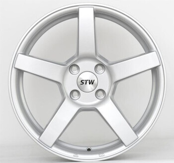 STW Ares Silver 7x17 4x108 ET32 CB65.1 Flat 690 kg