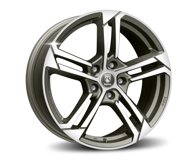Reds Twist Graphite Matt Polished 7x17 5x114.3 ET42 CB72,3 60° 615 kg