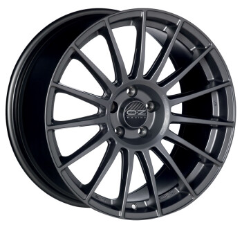 OZ Racing Superturismo LM Matt Graphite Silver Lettering 8,5x19 5x112 ET30 CB75,0 R12 725 kg