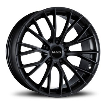 MAK Munchen Matt Black 8,5x20 5x120 ET30 CB72,6 60° 735 kg