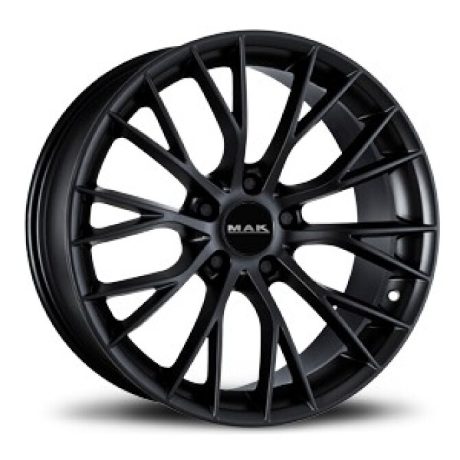 MAK Munchen Matt Black 8,5x20 5x120 ET30 CB72,6 60° 735 kg