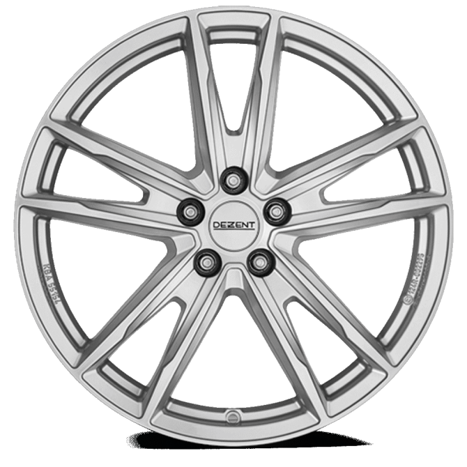 Dezent KF Silver 6,5x17 5x114.3 ET45 CB60,1 Flat 725 kg
