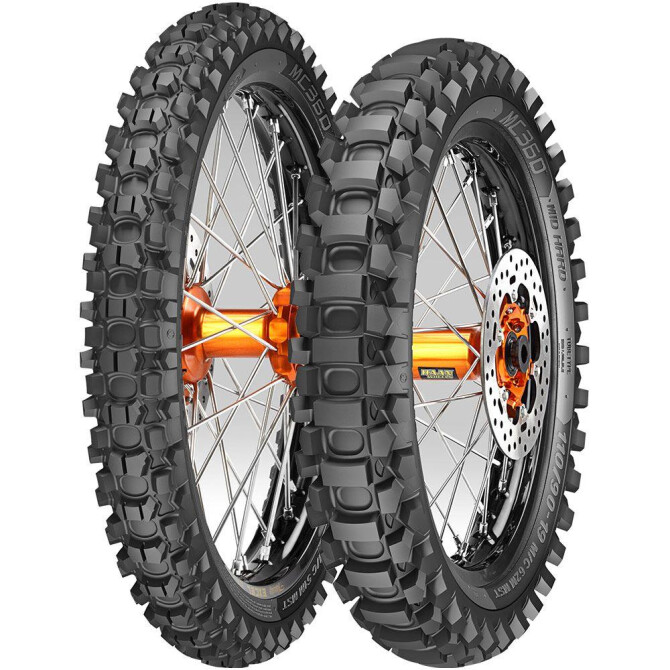 Metzeler MC360 MID HARD 110/90-19 62M TT CROSS MID HARD Rear (R) NHS