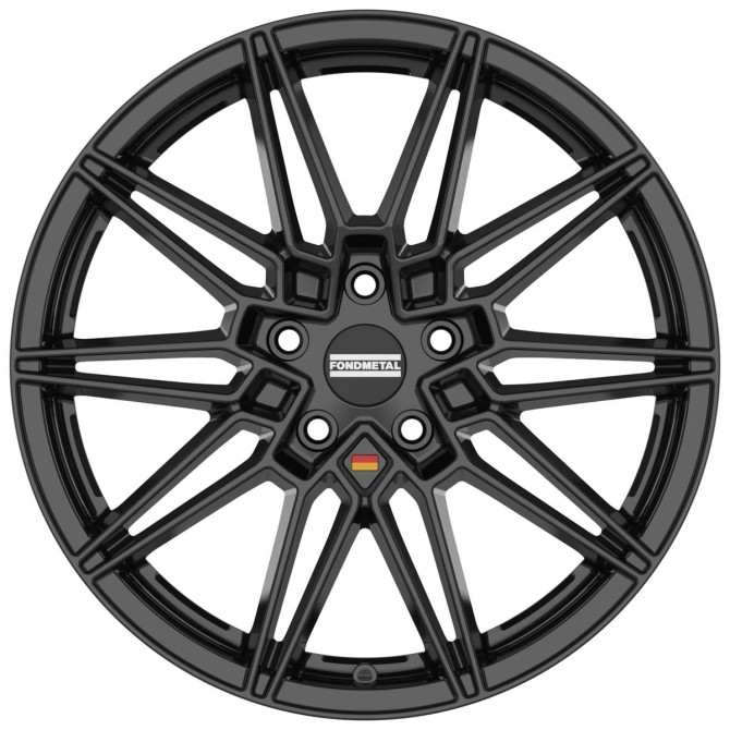 Fondmetal Thoe Glossy Black 8x20 5x112 ET45 CB66,6 60° 775 kg
