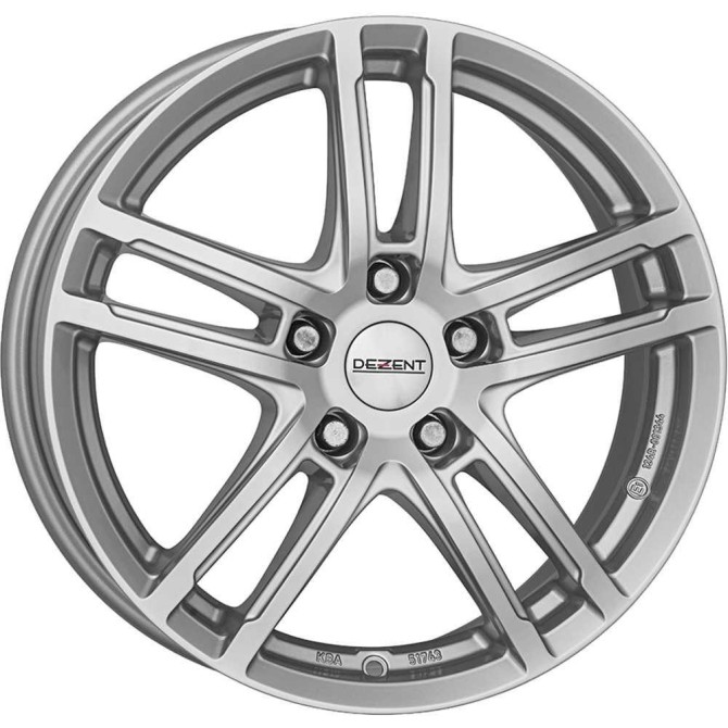 Dezent TZ Silver 7x17 5x112 ET34 CB66.6 R14 750 kg
