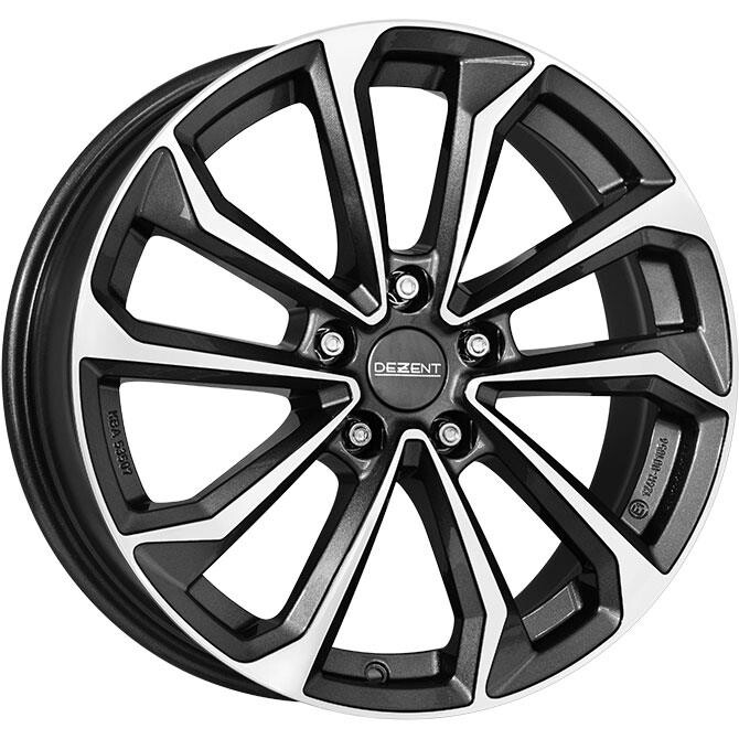 Dezent KS dark Gunmetal/polished 7,5x19 5x114.3 ET54 CB67,1 60° 760 kg