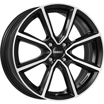 Dezent TN dark Black/polished 6x16 4x100 ET50 CB54,1 60° 590 kg