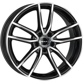 MAK Evo Black Mirror 9x20 5x112 ET33 CB66,6 (Long Bolt) R14 1020 kg