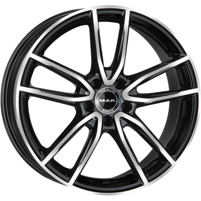 MAK Evo Black Mirror 8,5x20 5x112 ET29 CB66,6 (Long Bolt) R14 1020 kg