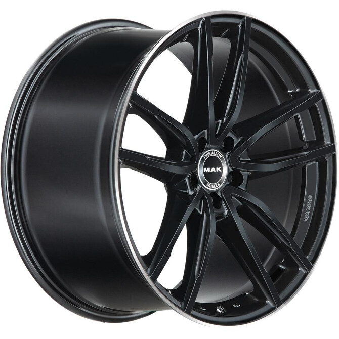 MAK Evo-D Gloss Black Mirror Ring 9,5x20 5x112 ET40 CB66,6 R14 1020 kg