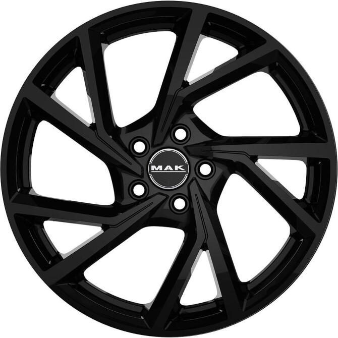 MAK Kassel Gloss Black 7,5x18 5x112 ET42 CB57,1 R13 800 kg
