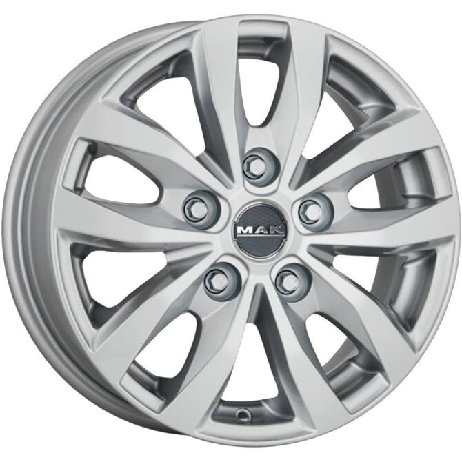 MAK Load 5 Silver 7x17 5x120 ET55 CB65,1 R14 1200 kg