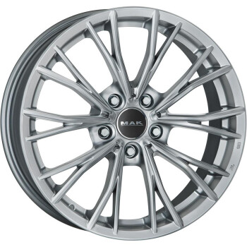 MAK Mark Silver 7,5x17 5x120 ET43 CB72,6 60° 815 kg