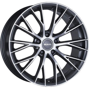 MAK Munchen Gun Met-Mirror Face 9x18 5x120 ET20 CB72,6 60° 705 kg