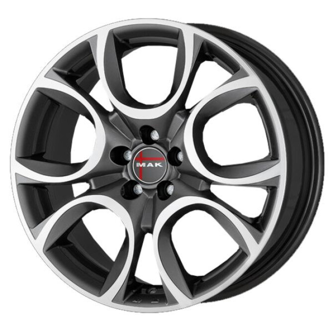 MAK Torino W Gun Met-Mirror Face 6,5x16 4x108 ET32 CB65,1 Flat 550 kg