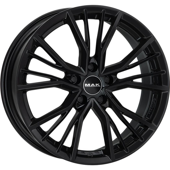 MAK Union Gloss Black 8,5x20 5x112 ET40 CB66,6 R13 950 kg
