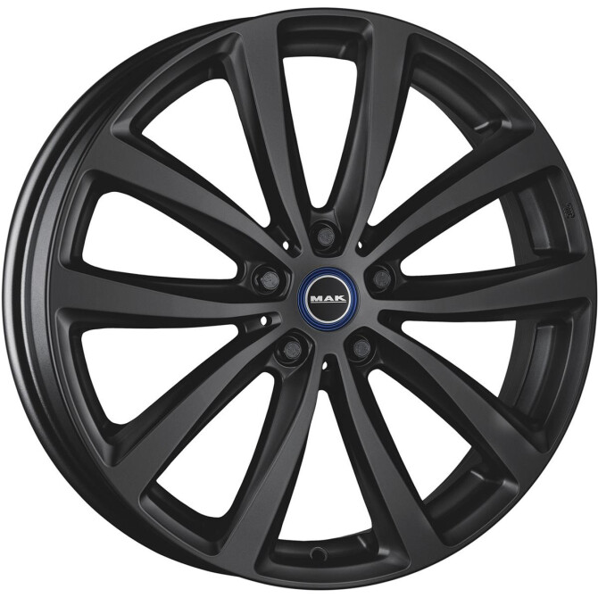 MAK Watt Matt Black 5x19 5x112 ET43 CB66.6 60° 500 kg