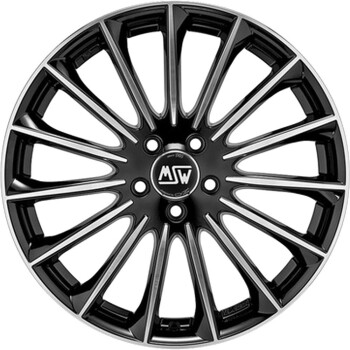 MSW 30 Gloss Black Full Polished 9,5x19 5x112 ET45 CB73.1 60° 760 kg