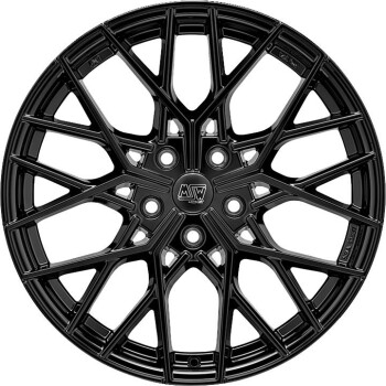 MSW 74 Gloss Black 9,5x20 5x112 ET42 CB73,1 60° 790 kg