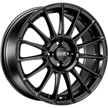 OZ Racing Superturismo LM Matt Black Silver Lettering 8,5x19 5x114.3 ET38 CB75.0 60° 725 kg