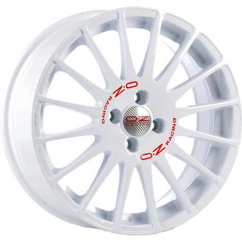 OZ Racing Superturismo WRC Race White Red Lettering 7x16 4x108 ET25 CB65,1 60° 635 kg