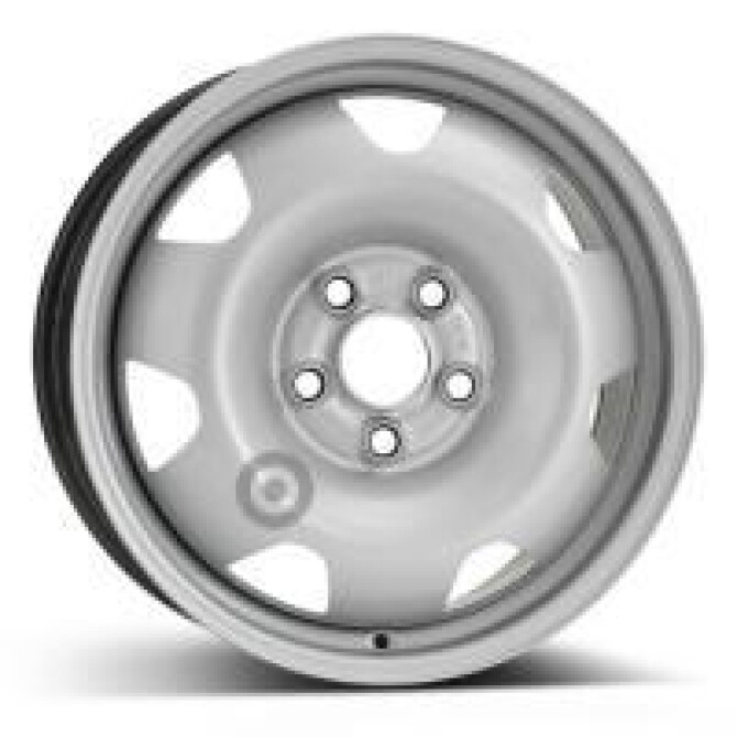 KFZ  Silver 7x17 5x120 ET55 CB65,1 R14
