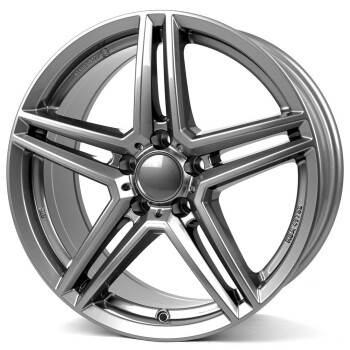 Alutec M10 metal-grey 7,5x17 5x112 ET45 CB66.6 R14 790 kg