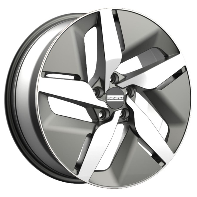 Fondmetal e-Joule Glossy Titanium Machined 9x20 5x112 ET28 CB66,6 60° 1000 kg