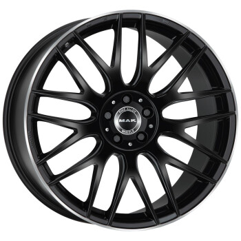 MAK Arrow-D Gloss Black Mirror Ring 9,5x20 5x112 ET43 CB66,6 (Long Bolt) R14 1050 kg