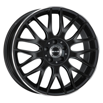 MAK Arrow Gloss Black Mirror Ring 8,5x20 5x112 ET40 CB66,6 (Long Bolt) R14 1050 kg