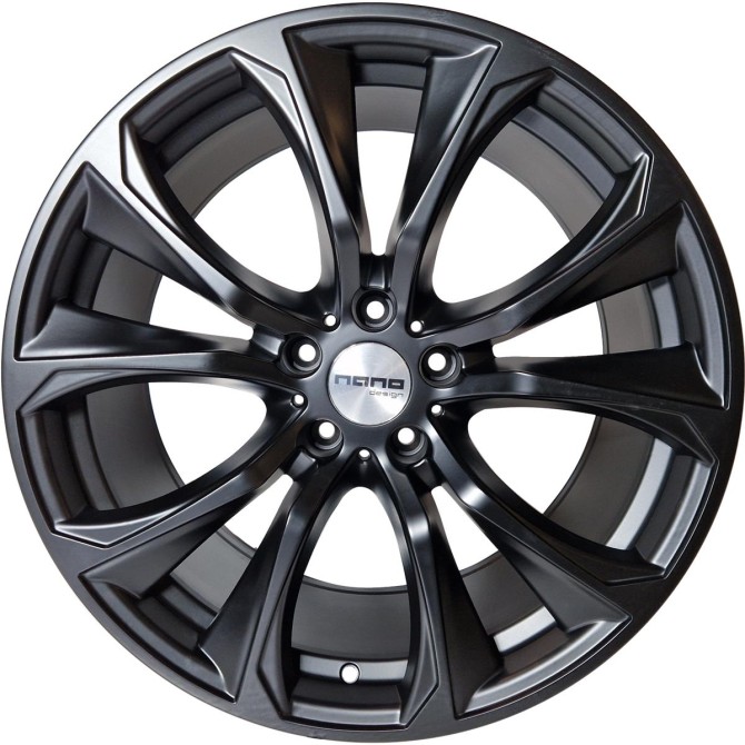Nano 5736 Matt Black 10x20 5x120 ET35 CB74.1 60° 815 kg