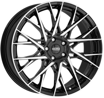 Dotz Fuji dark Black/polished 8x20 5x112 ET40 CB70.1 60° 780 kg