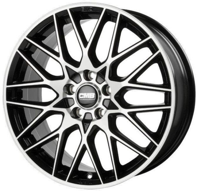CMS C25 Diamond Black Gloss 9x20 5x112 ET45 CB66,6 R14 1000 kg