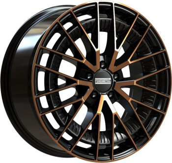 Fondmetal Kari Black Clearcoat Matt Bronze Machined 8x19 5x112 ET45 CB66,6 R14 900 kg