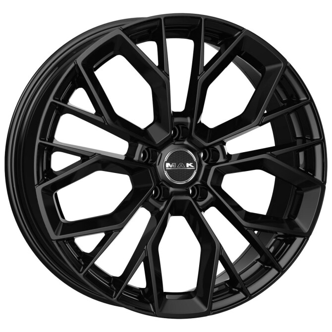 MAK Stilo Gloss Black 8,5x20 5x112 ET27 CB76,0 60° 860 kg