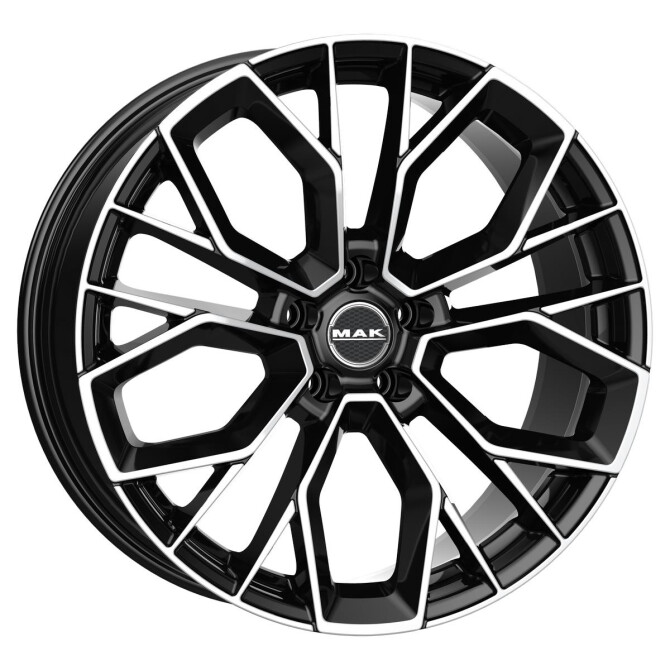 MAK Stilo-D Black Mirror 10x21 5x112 ET19 CB66,6 60° 860 kg