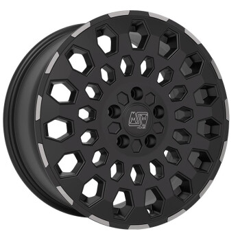MSW 99 Van Matt Black Lip Polished 8x18 5x108 ET45 CB65,1 60° 1000 kg