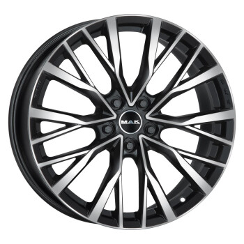 MAK Kent Black Mirror 8,5x20 5x120 ET43 CB72,6 Flat 1050 kg