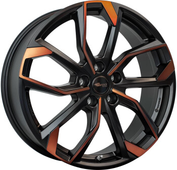 RC Design RC34 Black Orange Matt (BOM) 7,5x19 5x112 ET50 CB57,1 R13 750 kg