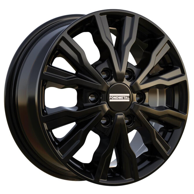Fondmetal PRO2 Glossy Black 7x17 6x120 ET48 CB74,5 60° 1250 kg