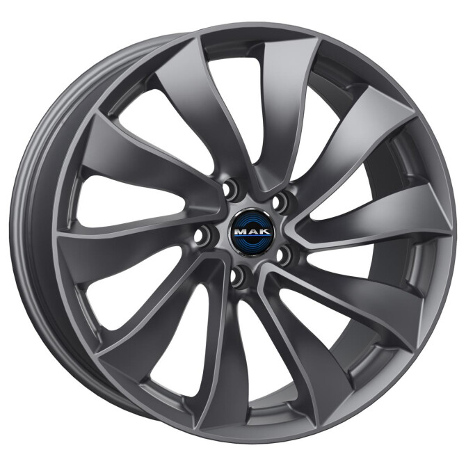 MAK Solar Gloss Gun Metallic 9,5x19 5x114.3 ET45 CB64,1 60° 750 kg