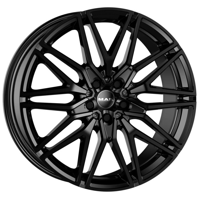 MAK Sturm Gloss Black 10,5x20 5x112 ET40 CB66,6 60° 1050 kg